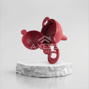 MADAME COCO Diurne Set Yumurta-Un-Yağ-Süzgeç - BORDO