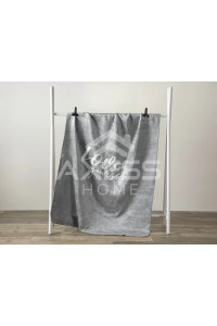 English Home Love Yourself Akrilik Tv Battaniye 130x170 cm Gri