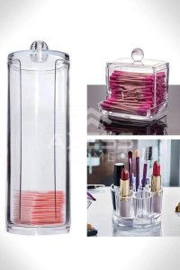 axesso Bee Home 3'lü Organizer Set & Makeup Organizer Set With 3